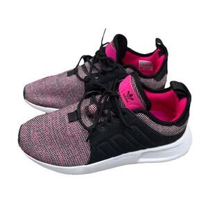 Adidas Ortholite Pink/ Black Shoes Women's Size 4 Sneakers W/ Laces. {116}.